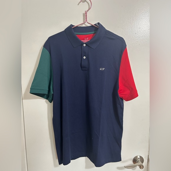 NWT Men’s Vineyard Vines Edgartown Pique Party Polo medium